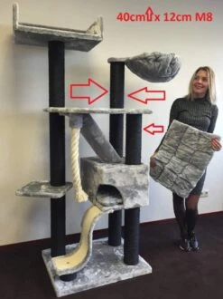 Sisalpaal 40×12Ø M8 BLACKLINE -Savic Winkel p10143 rhr rhr sp 40x12 bl sisalpaal 40x12 m8 blackline 1