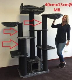 Sisalpaal 40×15Ø M8 BLACKLINE -Savic Winkel p10196 rhr rhr sp 40x15 bl sisalpaal 40x15 m8 blackline 1