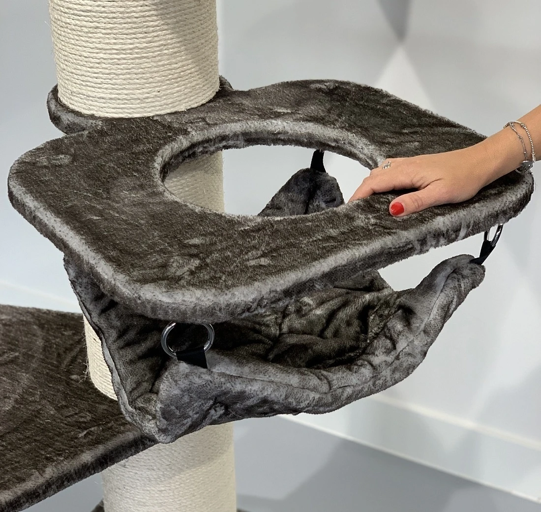 Hangmat Crown Taupe 3 Hangmat Crown Taupe