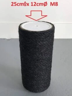 Sisalpaal 25×12Ø M8 BLACKLINE