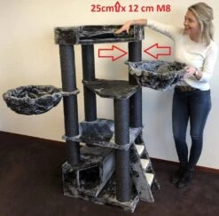 Sisalpaal 25×12Ø M8 BLACKLINE -Savic Winkel p10246 rhr rhr sp 25x12 bl sisalpaal 25x12 m8 blackline 1