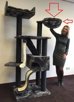 Hangmat 45cm De Luxe Dark Grey Ø 20cm 11 Hangmat 45cm De Luxe Dark Grey Ø 20cm -Savic Winkel p10291 rhr rhr hm dg 20 hangmat 45cm de luxe dark grey 20cm 1