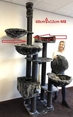 Sisalpaal 60×12Ø M8 BLACKLINE -Savic Winkel p10297 rhr rhr sp 60x12 bl sisalpaal 60x12 m8 blackline 1