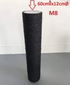 Sisalpaal 60×12Ø M8 BLACKLINE