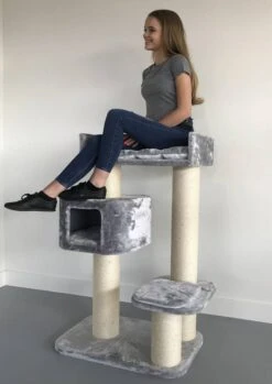 Krabpaal Devon Rex Light Grey 13 Krabpaal Devon Rex Light Grey -Savic Winkel p10348 rhr rhr0320 krabpaal devon rex light grey 1