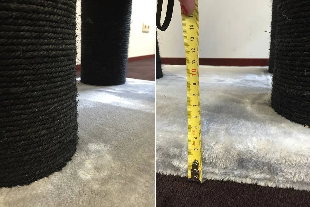 Krabpaal Devon Rex Blackline Light Grey 5 Krabpaal Devon Rex Blackline Light Grey - Afbeelding 3