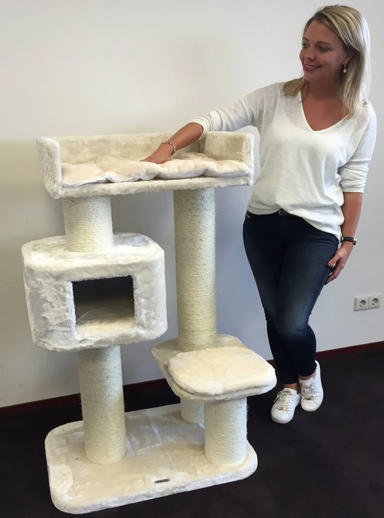 Krabpaal Devon Rex Crème 3 Krabpaal Devon Rex Crème