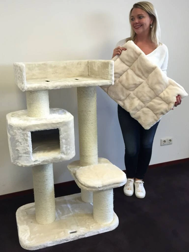 Krabpaal Devon Rex Crème 7 Krabpaal Devon Rex Crème - Afbeelding 5