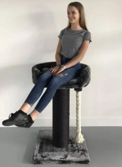 Krabpaal Chartreux Blackline Dark Grey