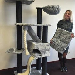 Krabpaal Kilimandjaro De Luxe Blackline Light Grey