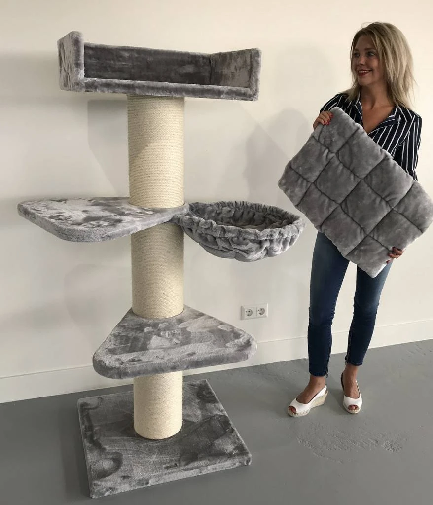 Krabpaal Royalty PLUS Light Grey 4 Krabpaal Royalty PLUS Light Grey - Afbeelding 2