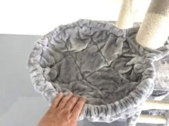 Hangmat 45cm De Luxe Light Grey Ø 12cm