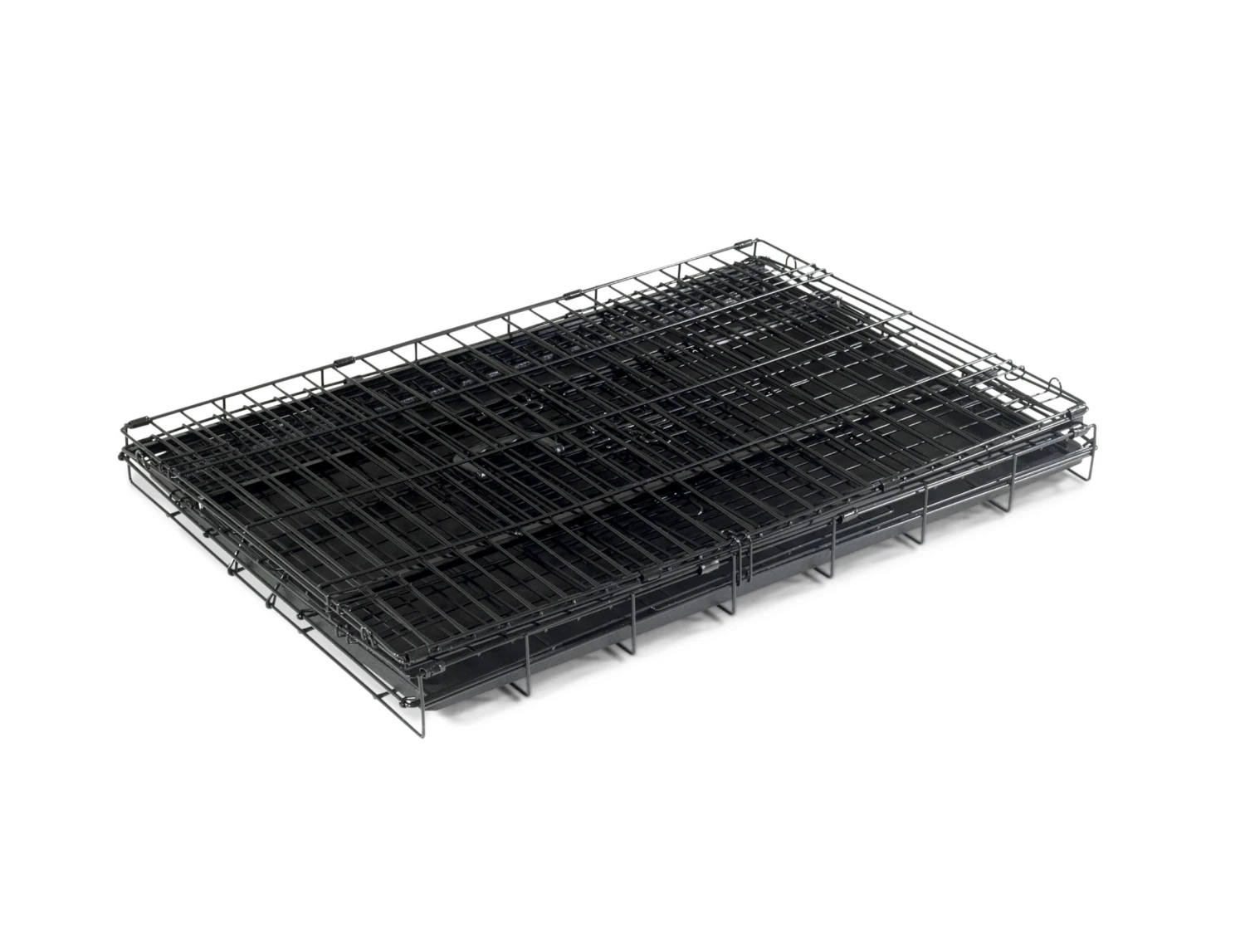 Draadkooi Opvouwbaar Premium Zwart 93x58x64cm 8 Draadkooi Opvouwbaar Premium Zwart 93x58x64cm - Afbeelding 6