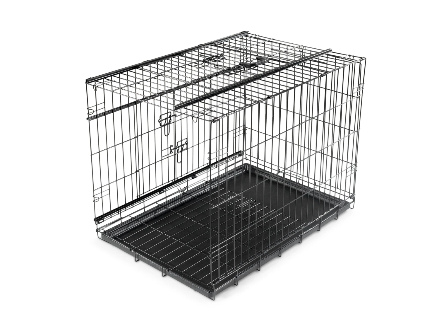 Draadkooi Opvouwbaar Premium Zwart 93x58x64cm 7 Draadkooi Opvouwbaar Premium Zwart 93x58x64cm - Afbeelding 5