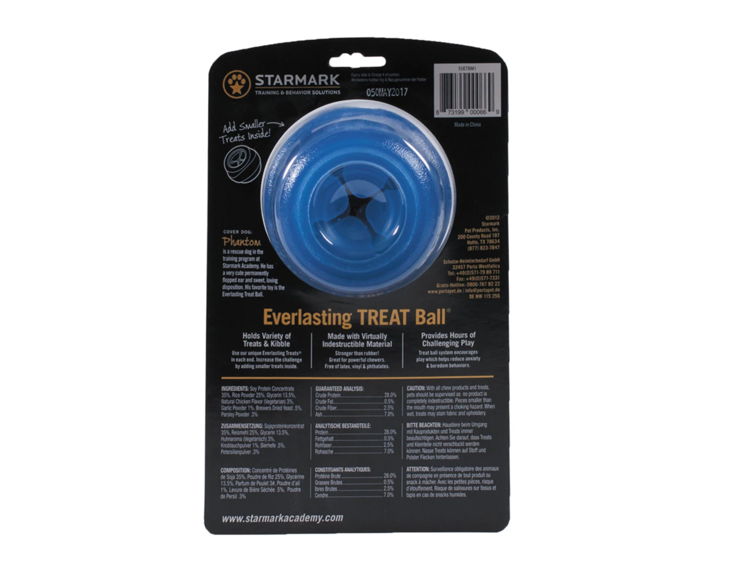 Starmark Everlasting Treat Ball Ø 9,5cm M 5 Starmark Everlasting Treat Ball Ø 9,5cm M - Afbeelding 3