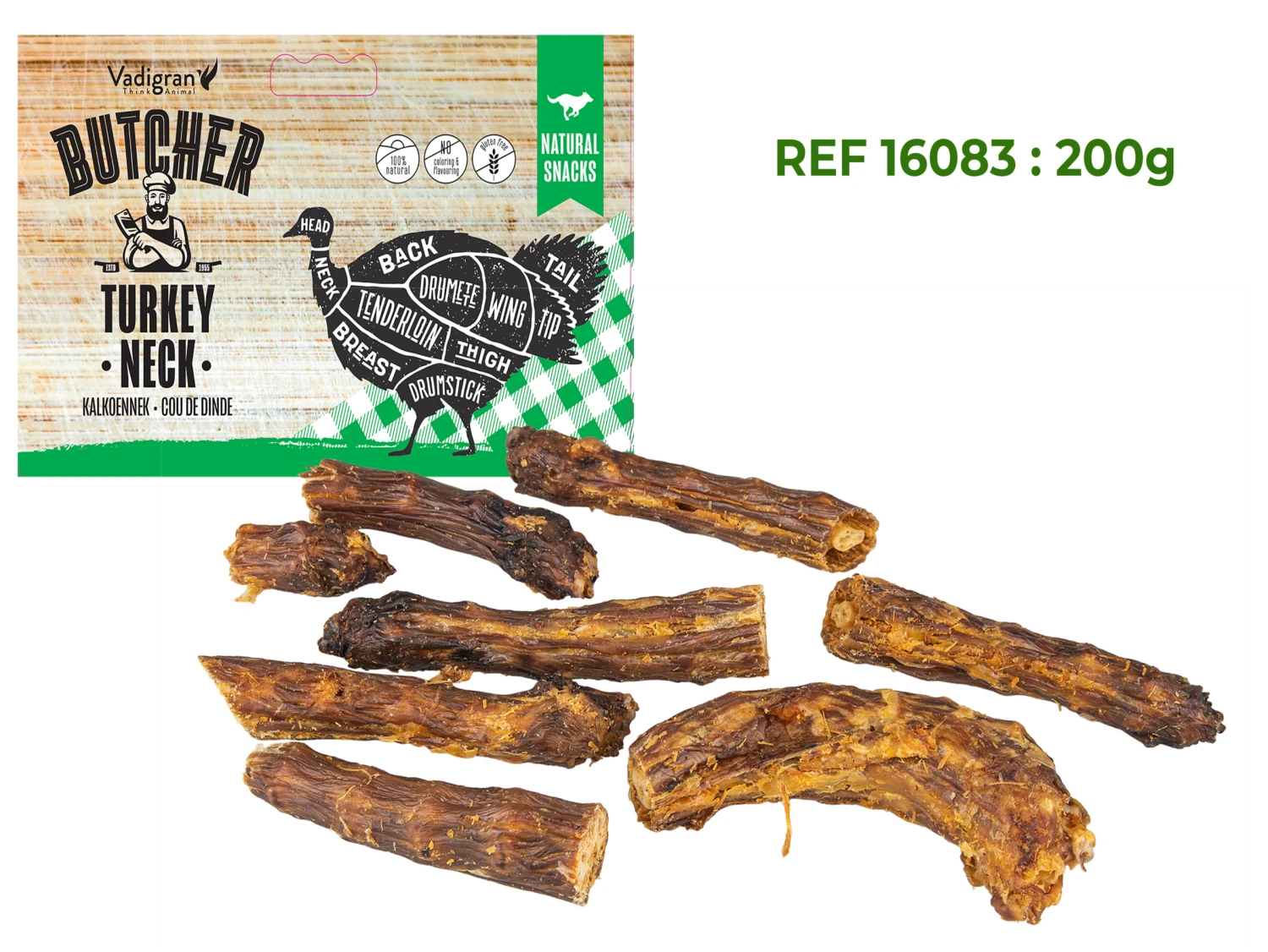 Kalkoennek 200g 3 Kalkoennek 200g