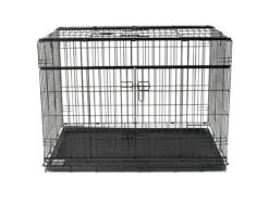 Draadkooi Opvouwbaar Premium Zwart 107x70x78cm -Savic Winkel p11252 vad 13822 draadkooi opvouwbaar premium zwart 107x71x79cm 1