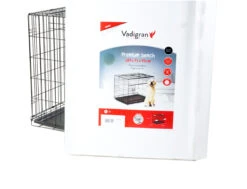 Draadkooi Opvouwbaar Premium Zwart 107x70x78cm -Savic Winkel p11253 vad 13822 draadkooi opvouwbaar premium zwart 107x71x79cm 1