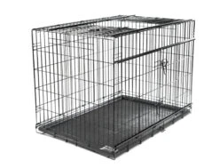 Draadkooi Opvouwbaar Premium Zwart 107x70x78cm -Savic Winkel p11255 vad 13822 draadkooi opvouwbaar premium zwart 107x71x79cm 1