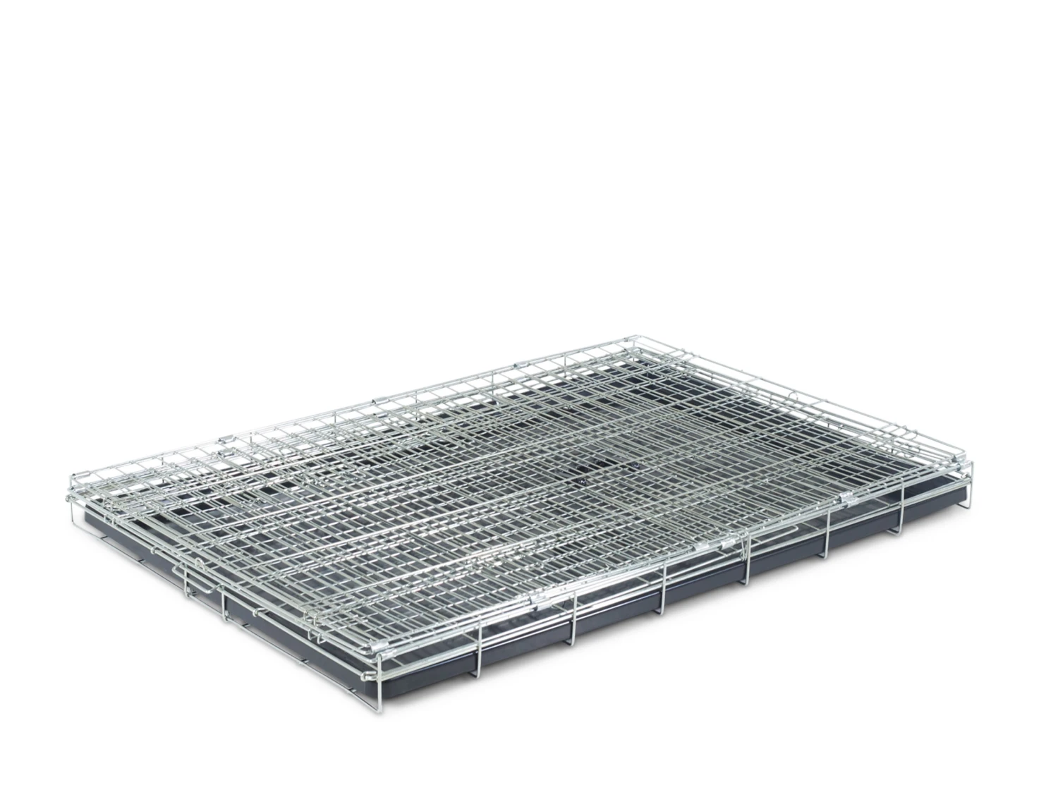 Draadkooi Opvouwbaar Classic Zilver 107x70x78cm 8 Draadkooi Opvouwbaar Classic Zilver 107x70x78cm - Afbeelding 6