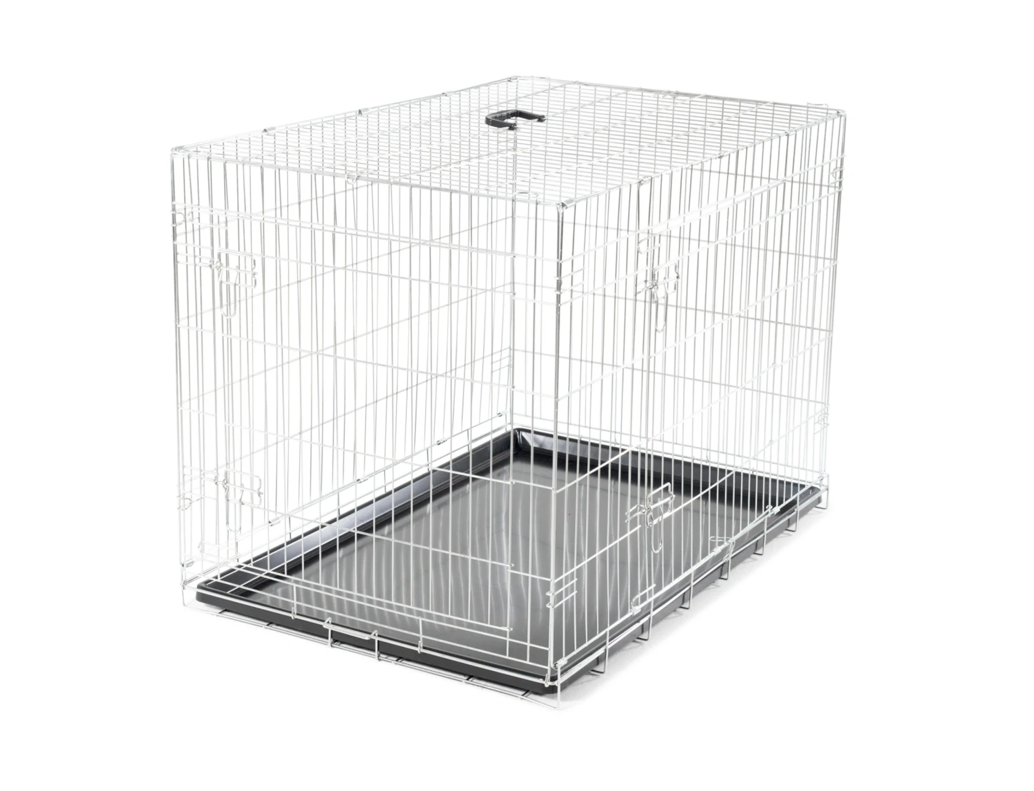 Draadkooi Opvouwbaar Classic Zilver 107x70x78cm 3 Draadkooi Opvouwbaar Classic Zilver 107x70x78cm