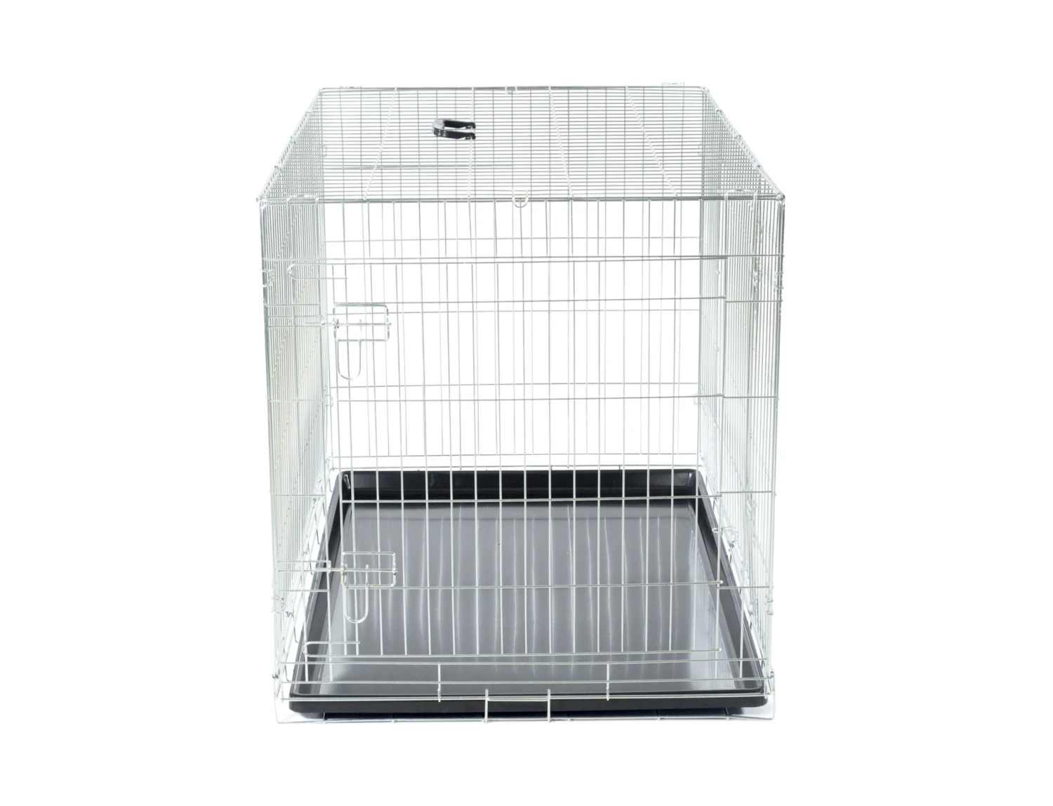 Draadkooi Opvouwbaar Classic Zilver 107x70x78cm 7 Draadkooi Opvouwbaar Classic Zilver 107x70x78cm - Afbeelding 5