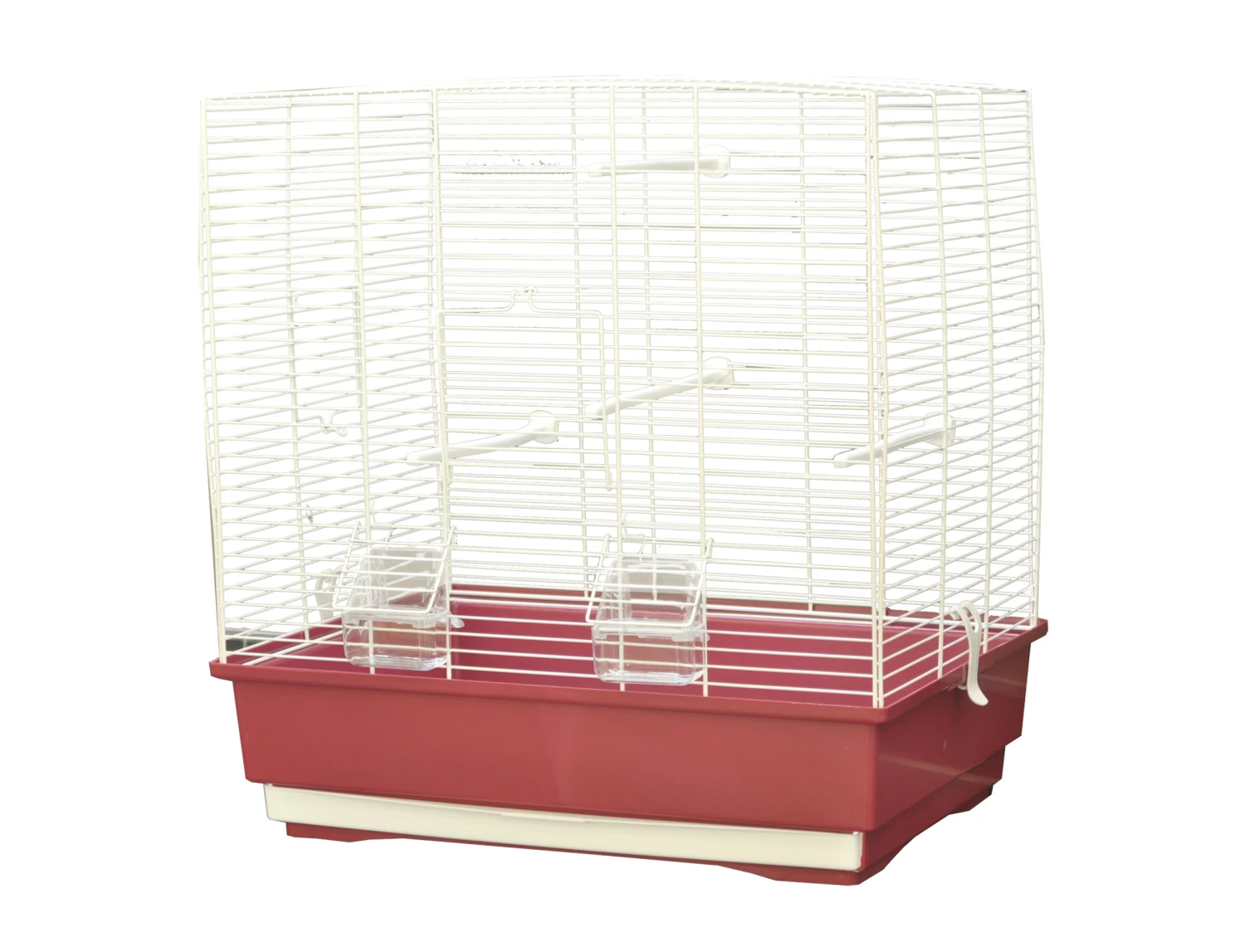 Kooi Kleine Vogel Moira Wit/oud Rose 53x32x55,5cm 3 Kooi Kleine Vogel Moira Wit/oud Rose 53x32x55,5cm