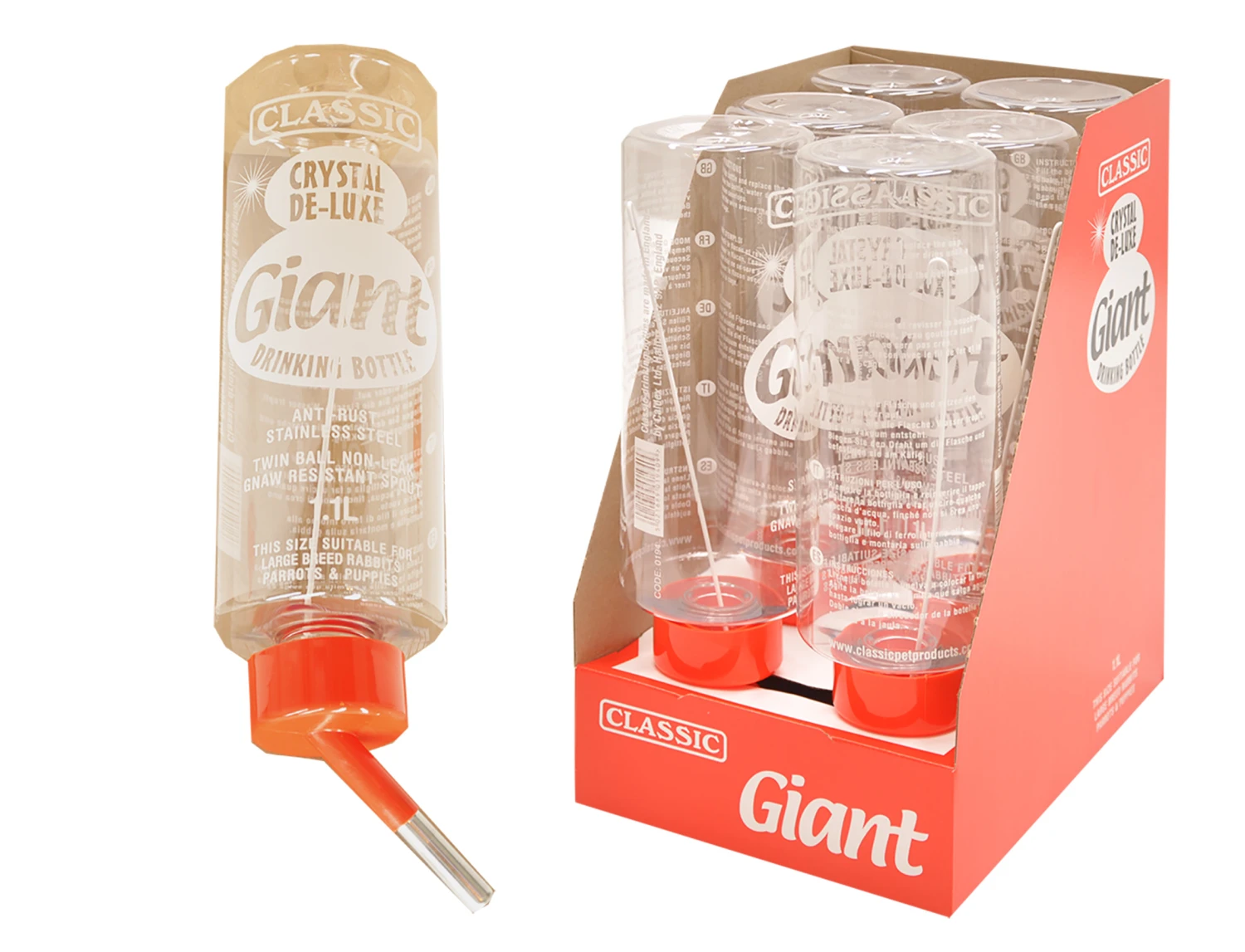 CLASSIC Drinking Bottle Super 1000 Ml Giant 3 CLASSIC Drinking Bottle Super 1000 Ml Giant