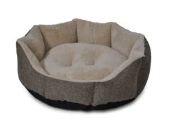 Mand Rond Leto Bruin 68cm