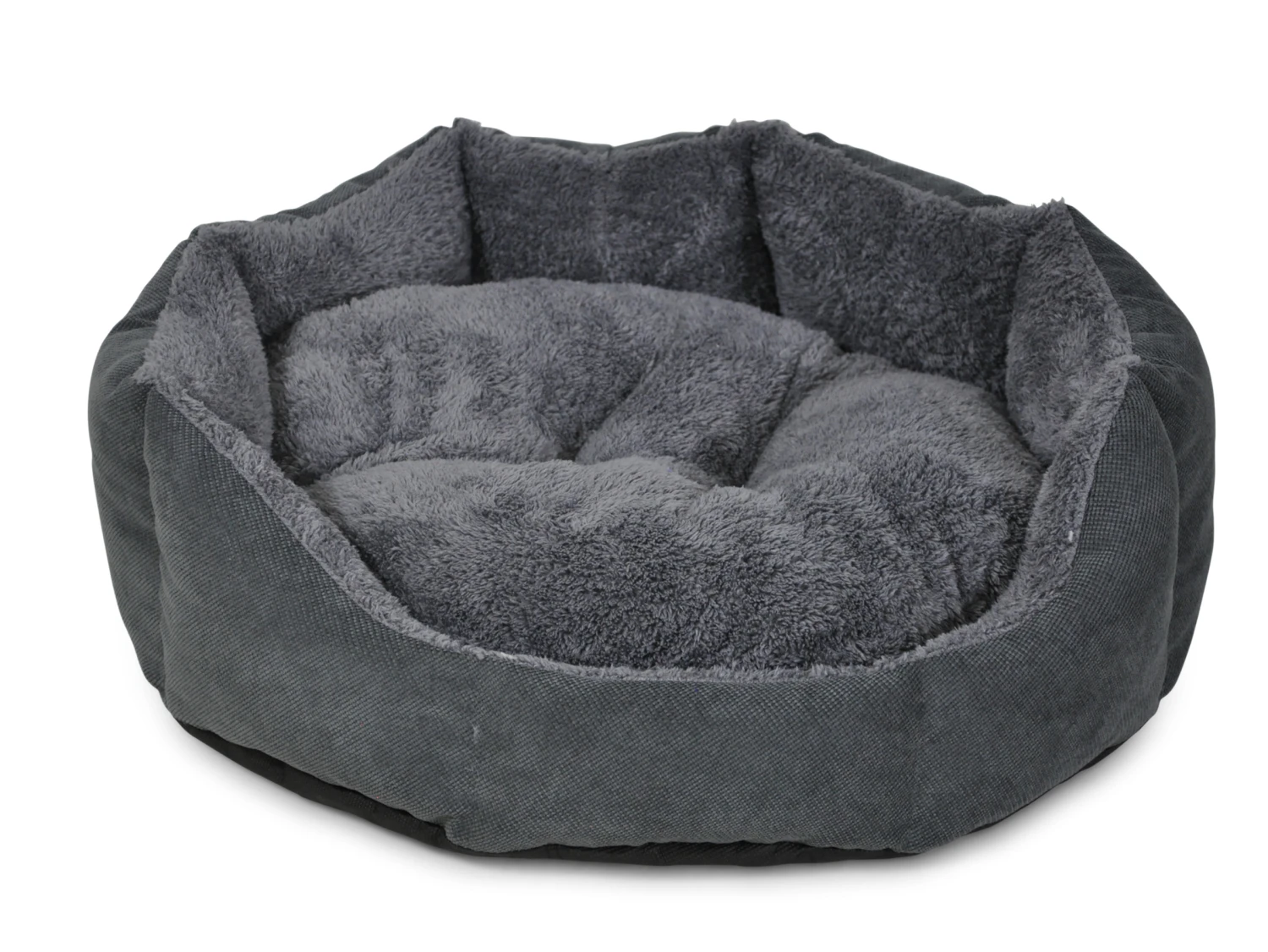 Mand Rond Zion Grijs 68cm 3 Mand Rond Zion Grijs 68cm