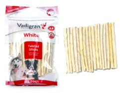 White Kauwstick 165g/ 12,5cmxØ6-7mm (30)