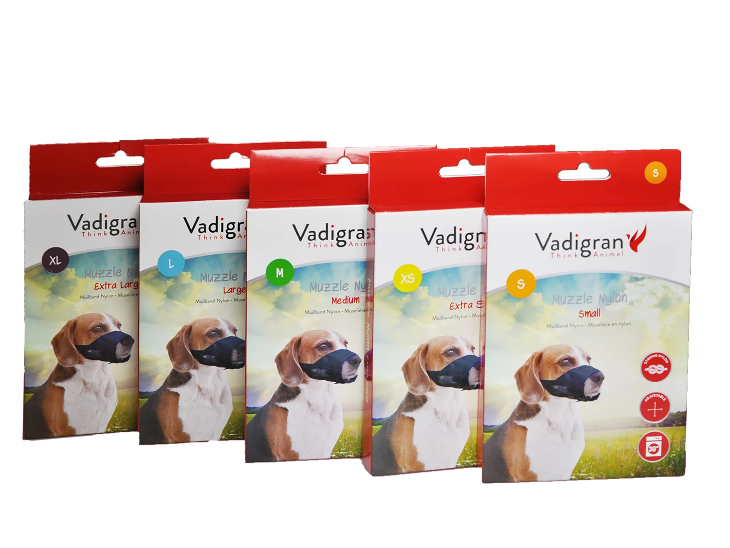 Muilband Aanpasbaar Nylon 20-28cm 3-M 4 Muilband Aanpasbaar Nylon 20-28cm 3-M - Afbeelding 2