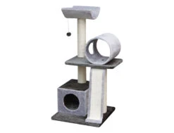 Kattenklim Cano Grijs-antraciet 50x50x105cm
