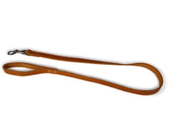 Leiband Geolied Leder Cognac 100cmx14mm S