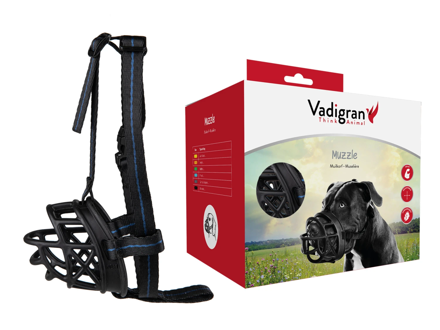 Muilkorf Rubber Maat 4 3 Muilkorf Rubber Maat 4