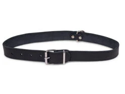 Halsband Geolied Leder Zwart 70cmx30mm XXL