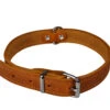 Halsband Geolied Leder Cognac 52cmx22mm L