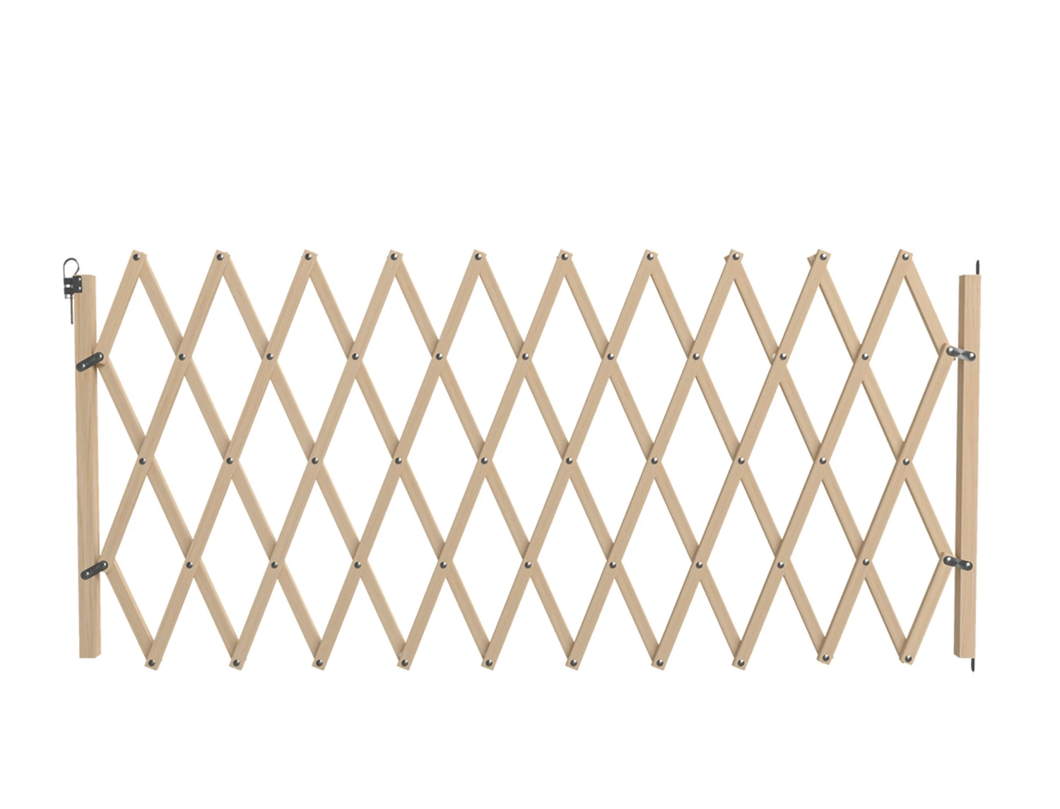 Hek Hout FSC Accordeon Bruin 60-230cm 3 Hek Hout FSC Accordeon Bruin 60-230cm