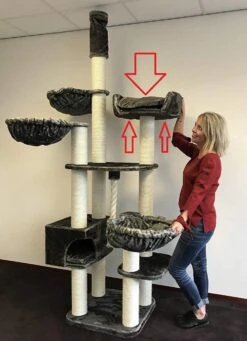 Ligbak Rond Ø 50 Cm + Kussen Taupe -Savic Winkel p12186 rhr rhr rlb p t ligbak rond 50 cm kussen taupe 1