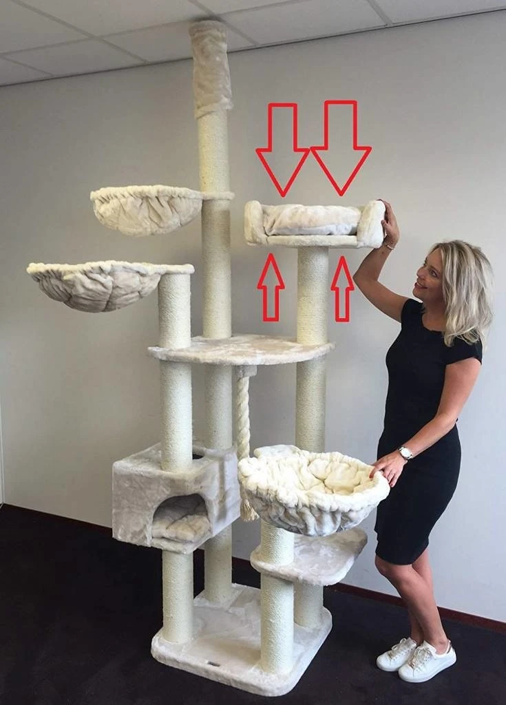 Ligbak Rond Ø 50 Cm + Kussen Cream 5 Ligbak Rond Ø 50 Cm + Kussen Cream - Afbeelding 3