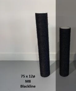 Sisalpaal 75×12Ø M8 BLACKLINE