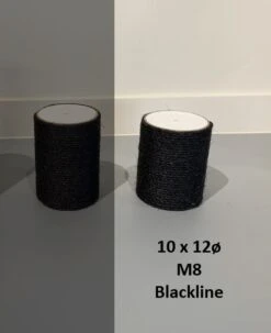 Sisalpaal 10×12Ø M8 BLACKLINE