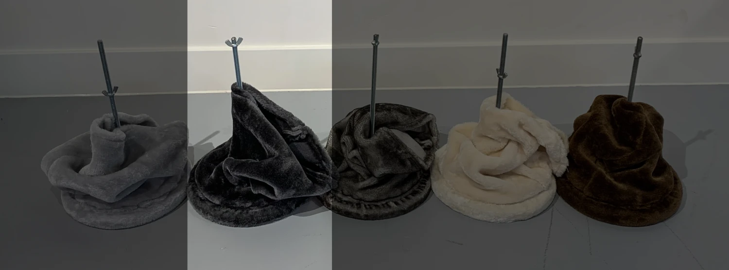 Plafondspanner (20Ø Sisalpalen) Dark Grey 3 Plafondspanner (20Ø Sisalpalen) Dark Grey