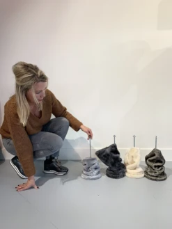 Plafondspanner ( 12Ø Tot 15Ø Sisalpalen) Dark Grey