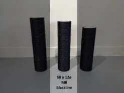 Sisalpaal 58×12Ø M8 BLACKLINE