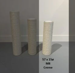 Sisalpaal 57×15Ø M8