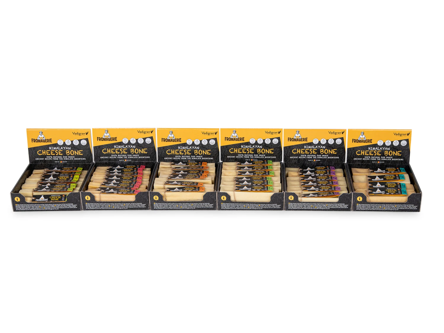 Cheese Bone 140g XL 6 Cheese Bone 140g XL - Afbeelding 4