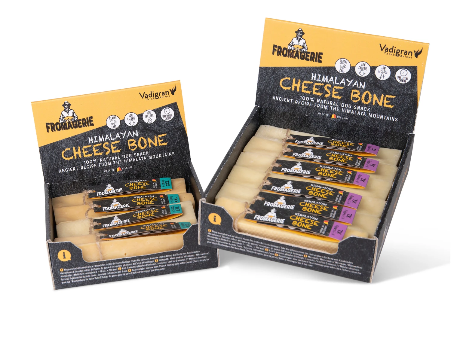 Cheese Bone 140g XL 4 Cheese Bone 140g XL - Afbeelding 2