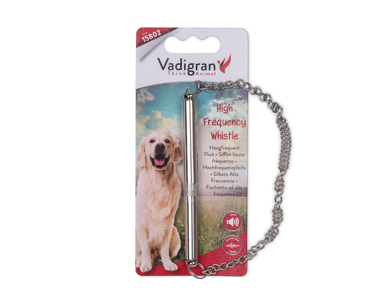 Hoge-frequentie Fluitje Metaal 11cm Bereik 400m 8 Hoge-frequentie Fluitje Metaal 11cm Bereik 400m - Afbeelding 6