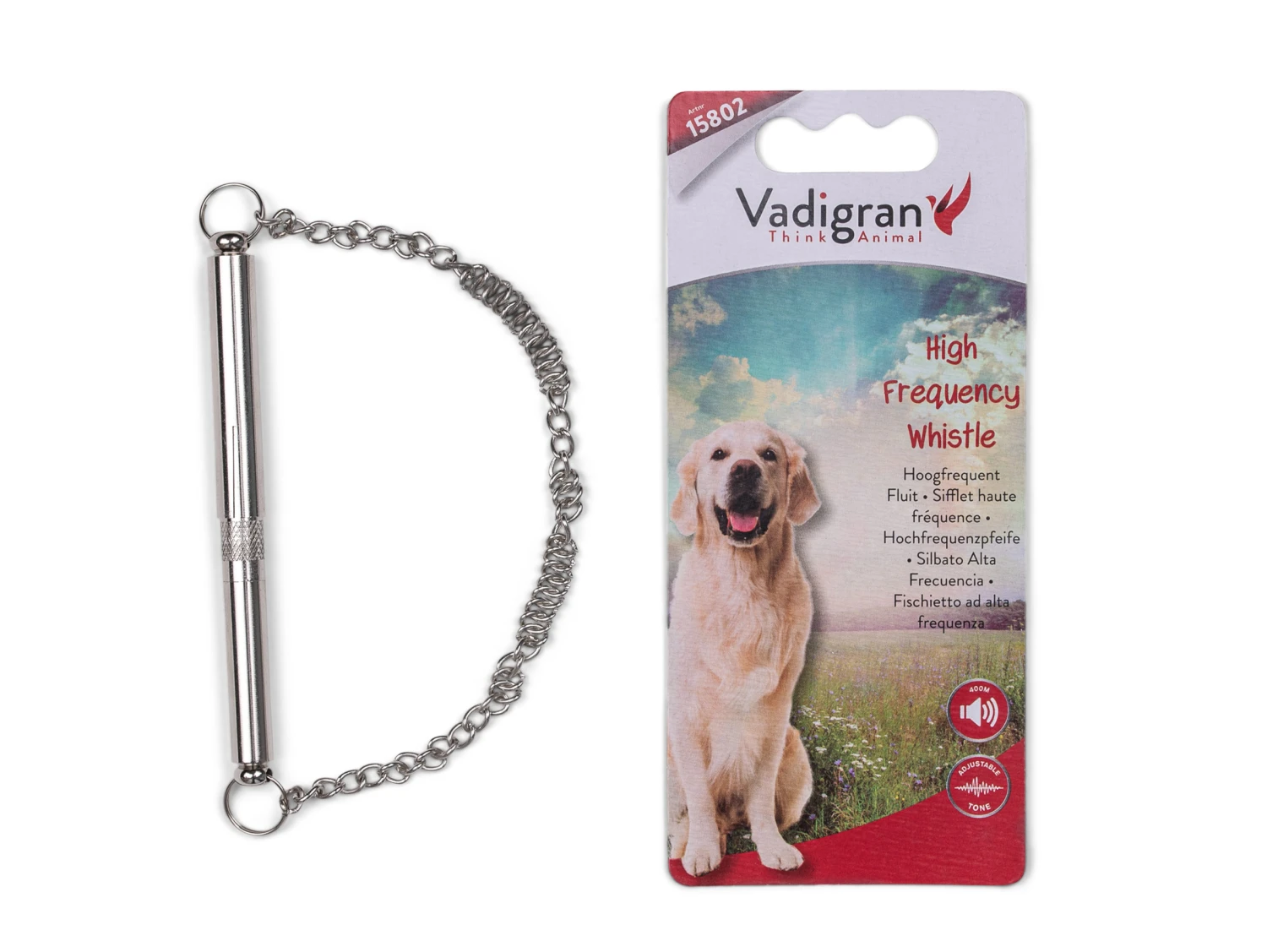 Hoge-frequentie Fluitje Metaal 11cm Bereik 400m 6 Hoge-frequentie Fluitje Metaal 11cm Bereik 400m - Afbeelding 4